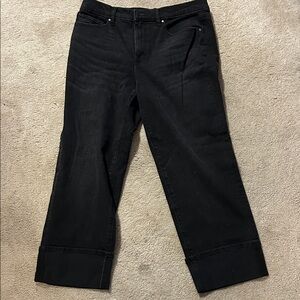 NWT Ann Taylor Boyfriend Black Jeans
